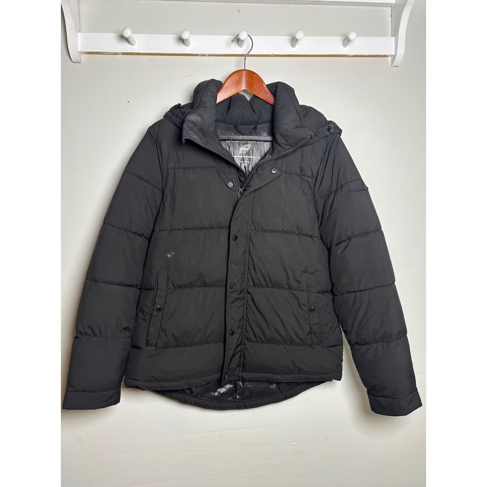 BCBGeneration Feather Free Eco Fill Puffer Jacket Black Small Winter